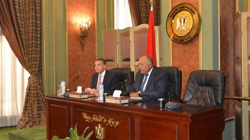 وزير الخارجية سامح