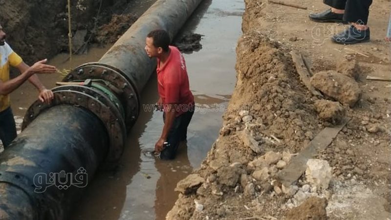  إصلاح كسر ماسورة