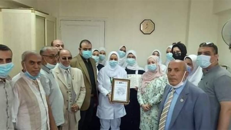 جانب من التكريم 