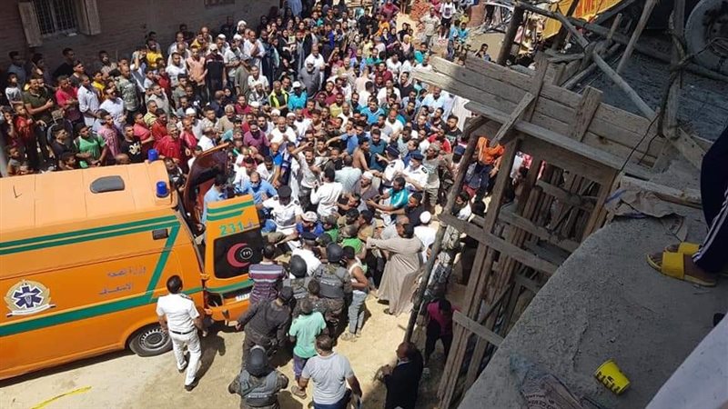 جانب من الحادث 