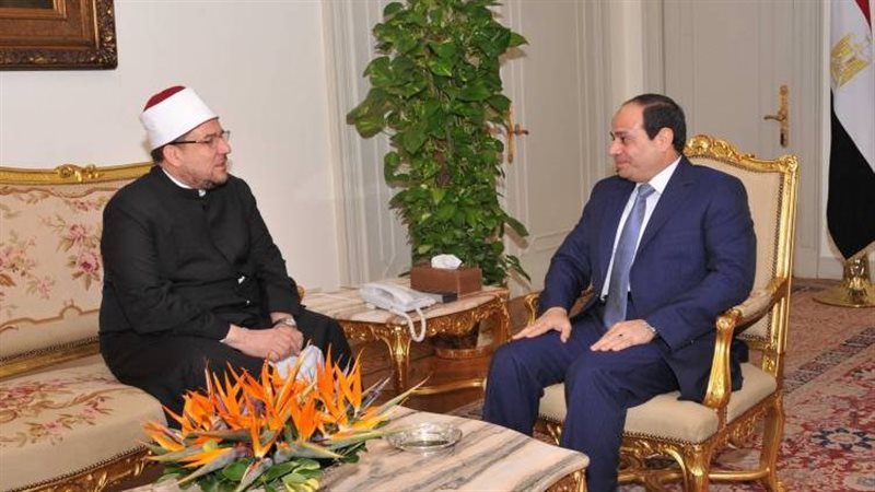الرئيس السيسي ووزير