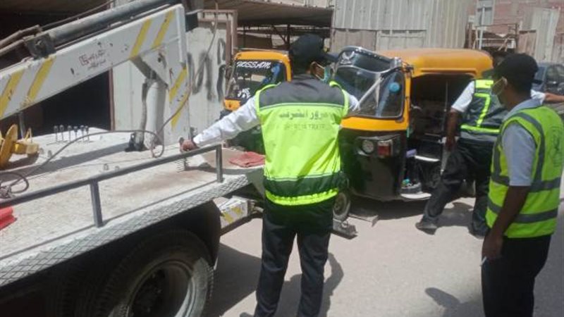 ضبط التكاتك بالشرقية