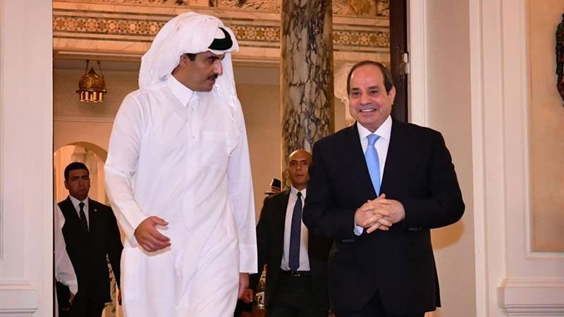 السيسي وتميم