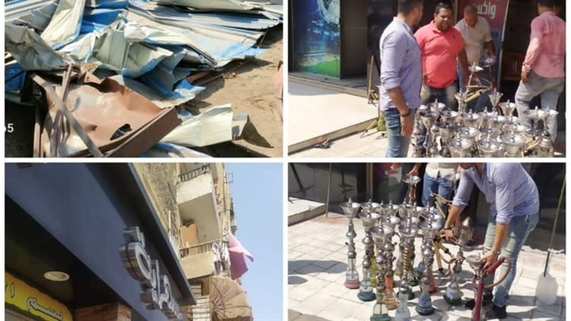 حملة إشغالات بالجيزة