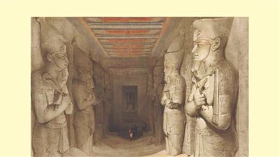 الأعلى للآثار يصدر كتابا باللغة الفرنسية عن الأعمدة الأوزيرية بمعبد أبو سمبل الكبير