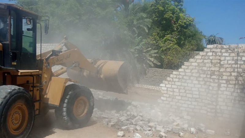 حملة إزالة بأسيوط