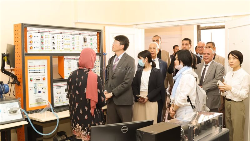 جانب من الزيارة