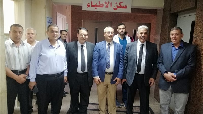 تفقد المستشفى الجامعي