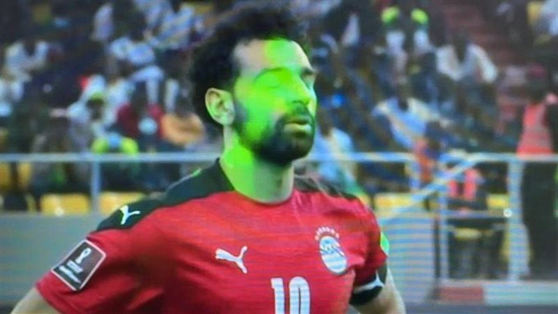 محمد صلاح في مباراة