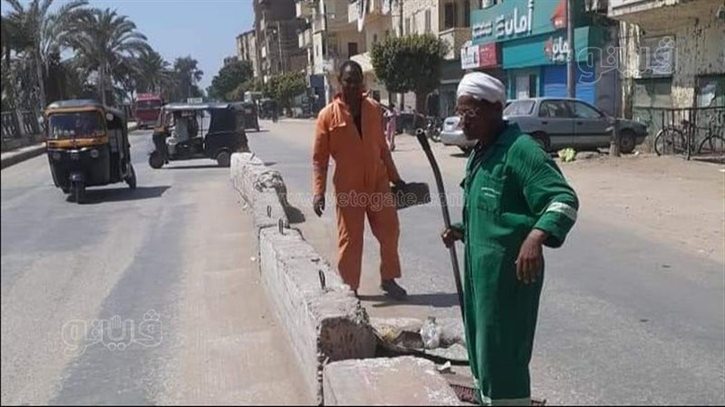عمال النظافة في المنيا