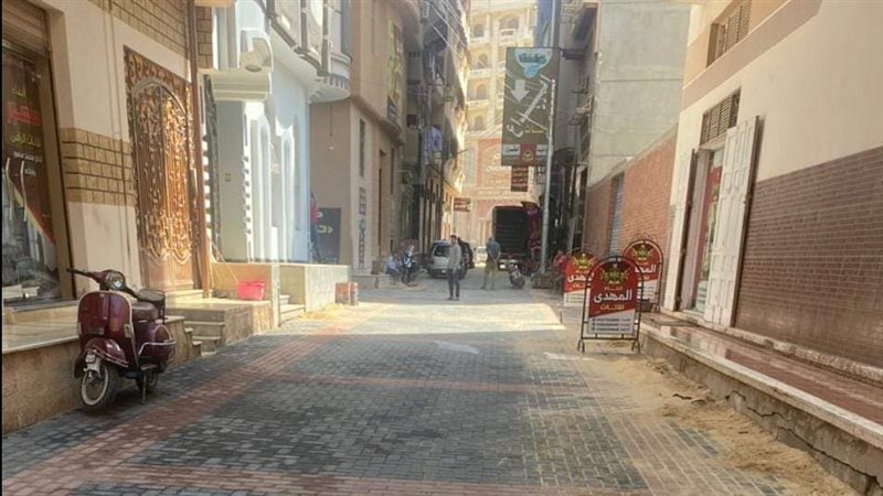رصف منطقة السيالة