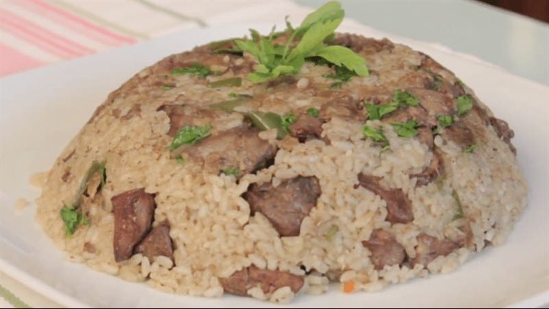 طريقة عمل الأرز بالكبدة