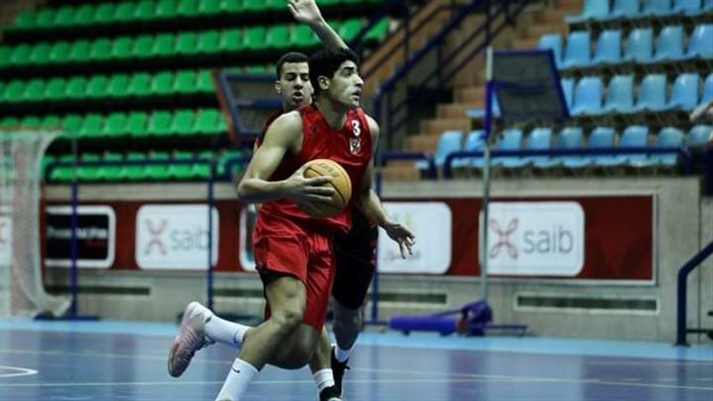 رجال سلة الأهلى أمام