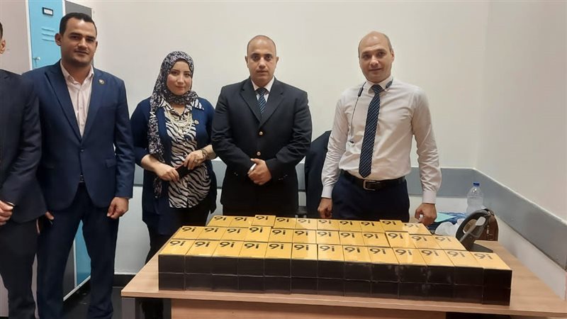 المضبوطات بحوزة رجال