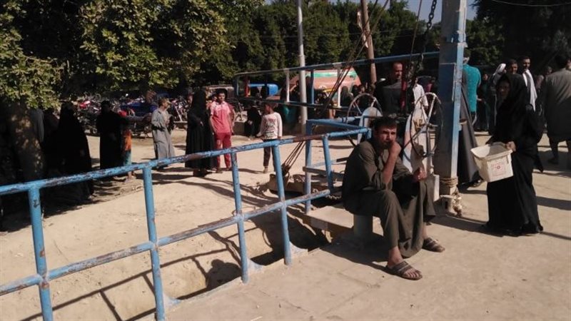 موقع حادث سقوط مواطنين