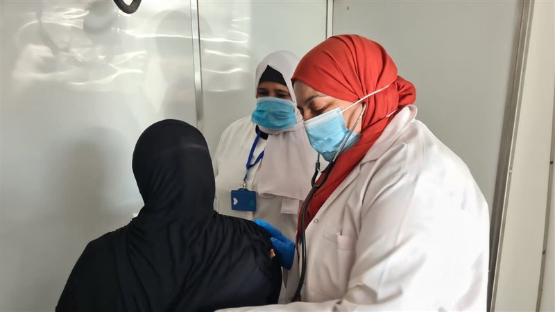 الكشف على ١٧٥٦ مواطنًا