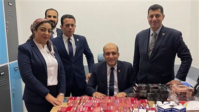 إحباط تهريب أدوية ومستحضرات تجميل بحوزة راكبة بمطار القاهرة 