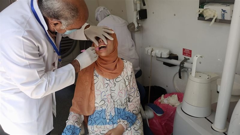 قافلة طبية بقرية