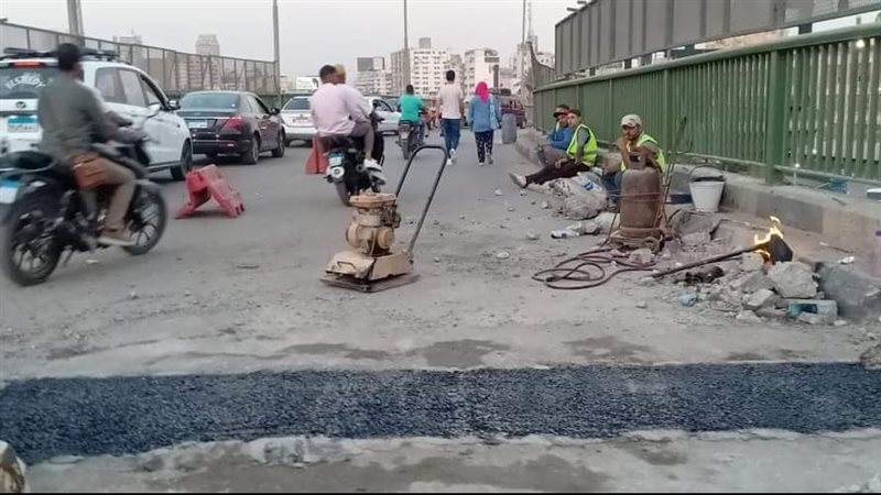 إصلاح كوبري الجيزة