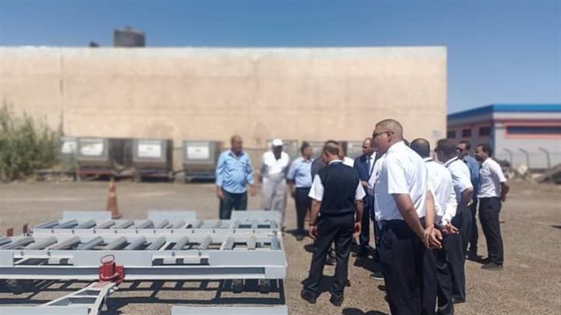 متابعة استقبال وفود
