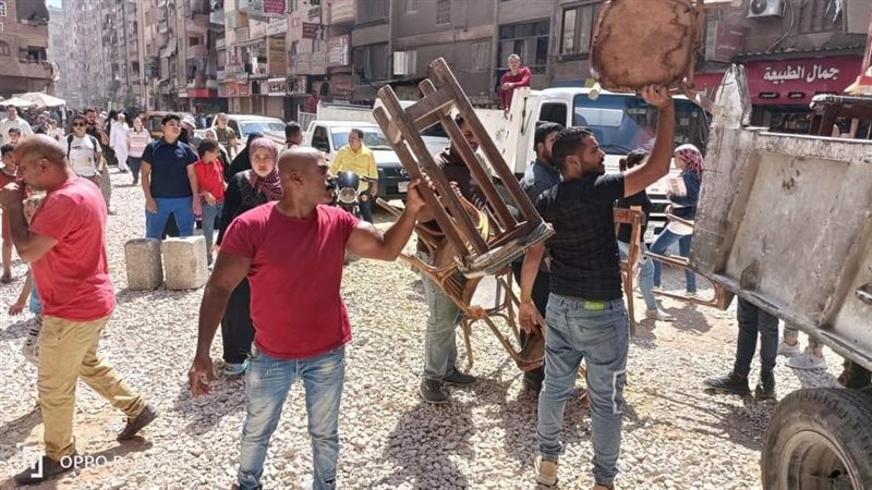 حملة إشغالات بالجيزة