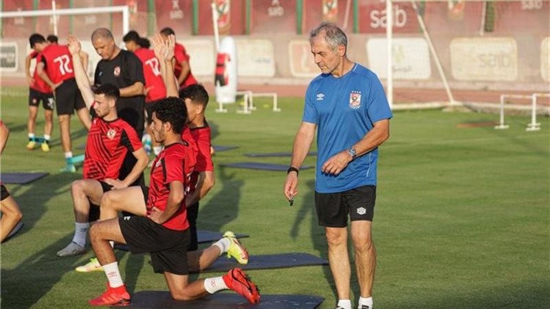 تدريبات الأهلي