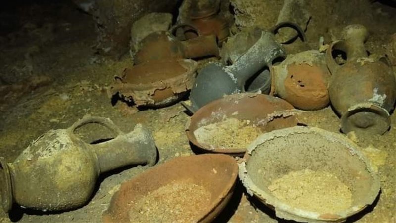 اكتشاف آثار فرعونية