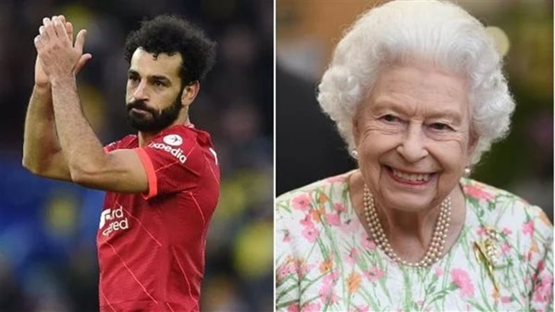 محمد صلاح والملكة
