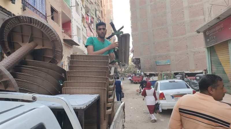حملة إشغالات بالجيزة