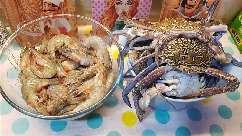 الجمبري والكابوريا