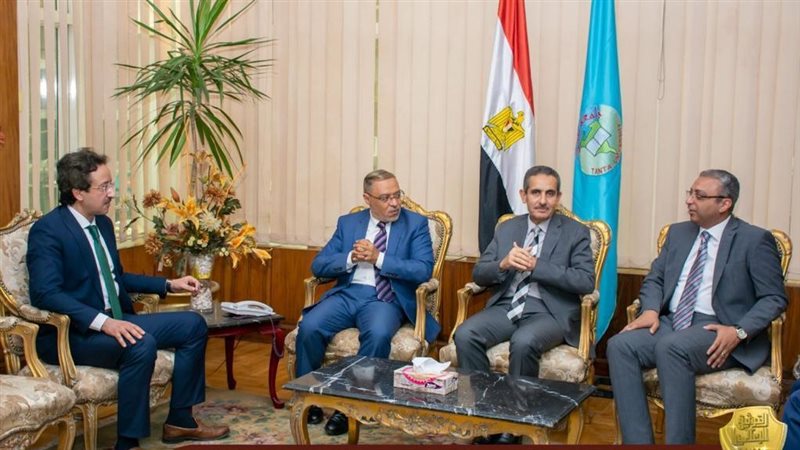 رئيس جامعة طنطا ومحافظ