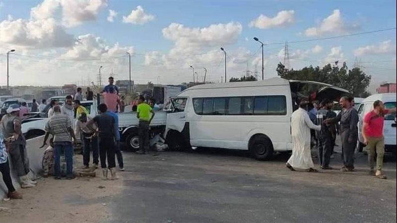 جانب من الحادث 