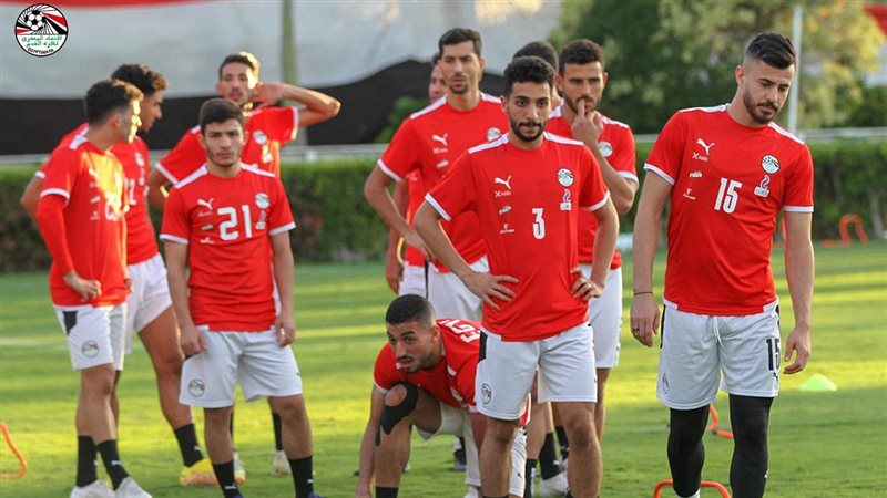 معسكر منتخب مصر 