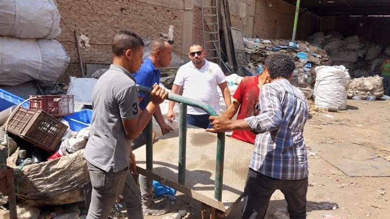 حملة اشغالات بالجيزة