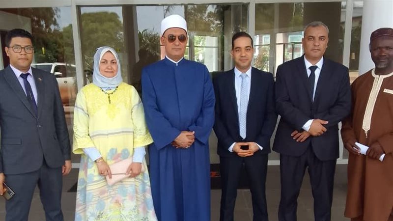 وفد الازهر الى جامبيا