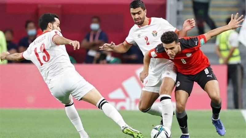 منتخب مصر والأردن
