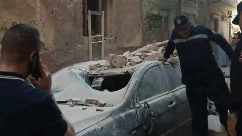عقار العمرانية المنهار