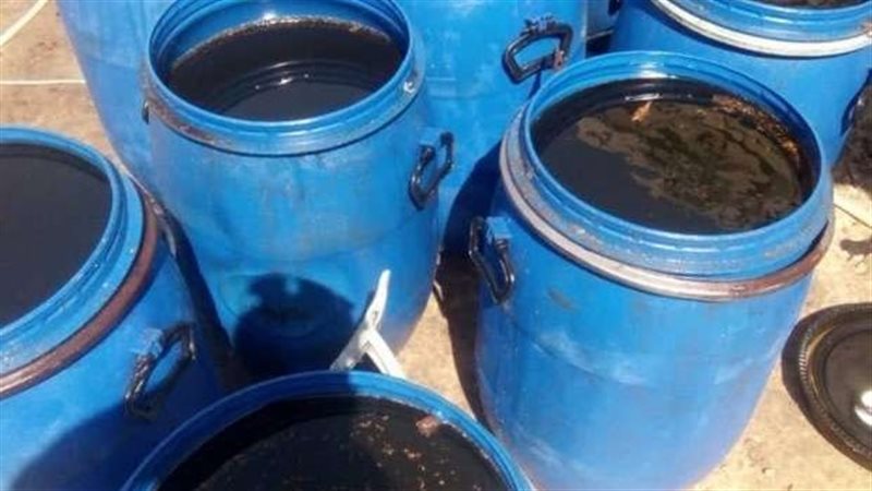 ضبط زيوت طعام فاسدة