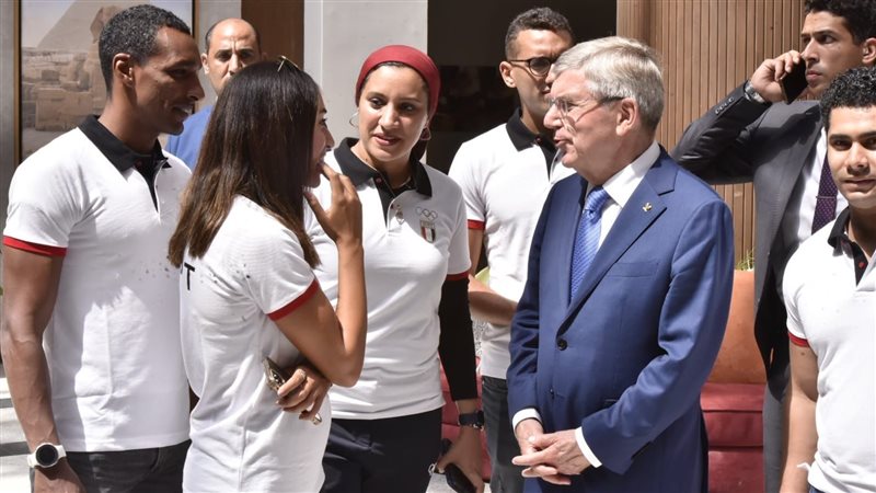 جانب من الزيارة