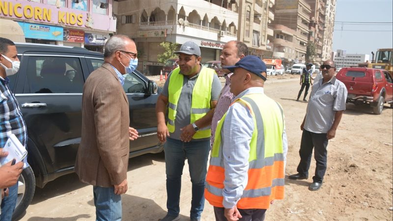محافظ القليوبية خلال