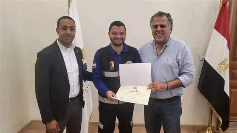 جانب من التكريم 