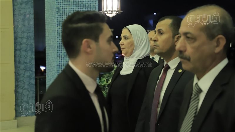 عزاء زوجة وزير التربية