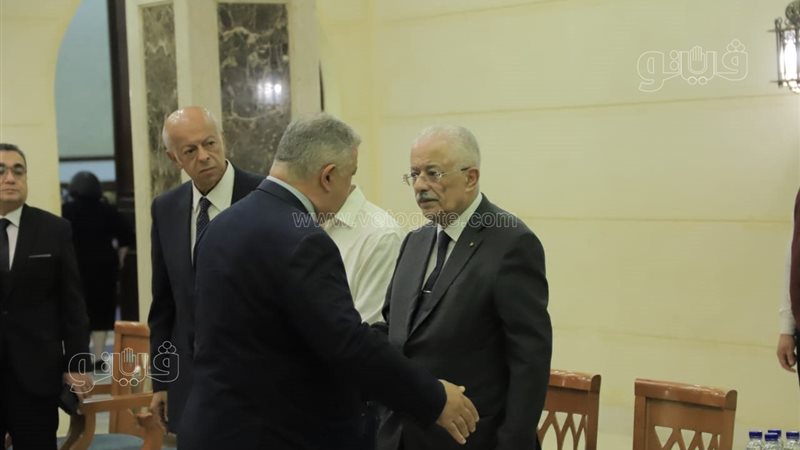 عزاء زوجة وزير التربية