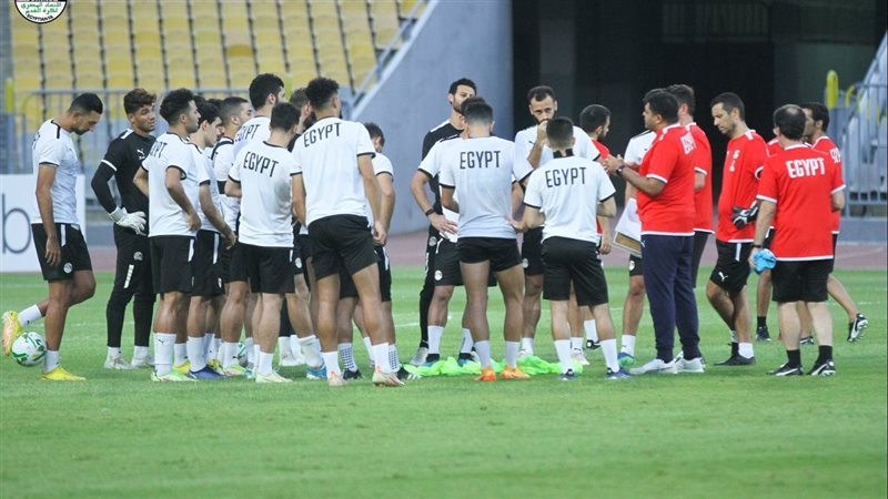 مران منتخب مصر إستعدادا