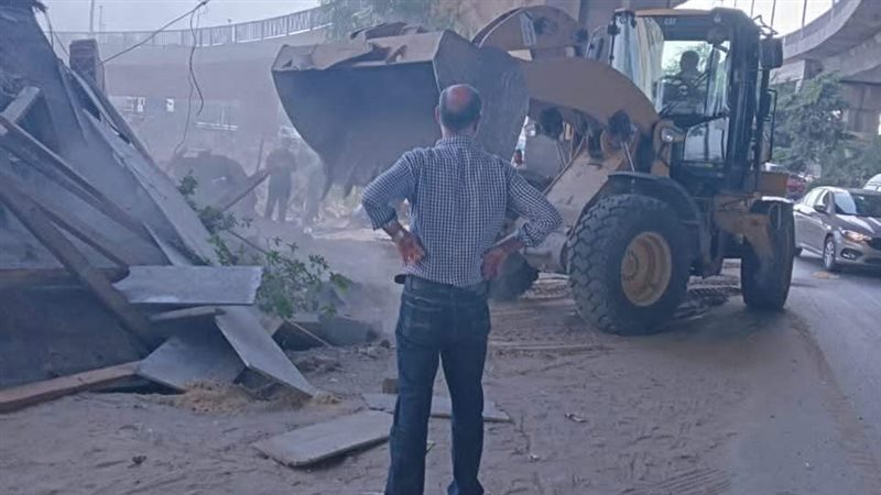 حملة إشغالات بالجيزة