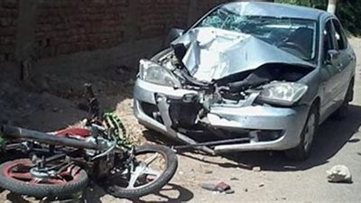 الإستعلام عن حالة 4 أشخاص اصيبوا فى حادث تصادم بطريق العياط