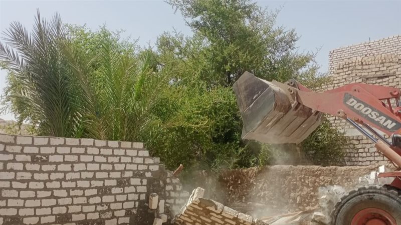 حملة إزالة بأسيوط