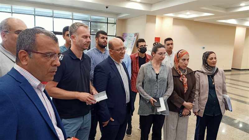 ندوة بجامعة المنصورة