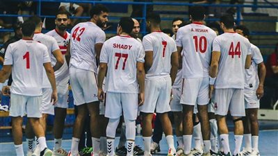 الشوط الأول.. تعادل الزمالك والترجي التونسي في نهائي البطولة العربية لكرة اليد
