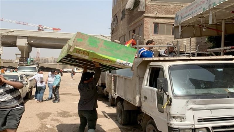 حملة اشغالات بالجيزة
